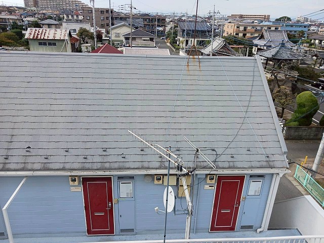 屋根の状態確認